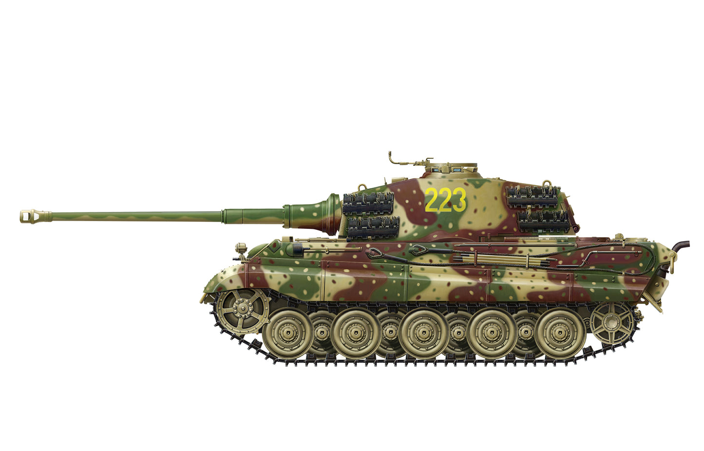 Meng Model 1/35th scale Sd.Kfz 182 King Tiger (Henschel Turret)