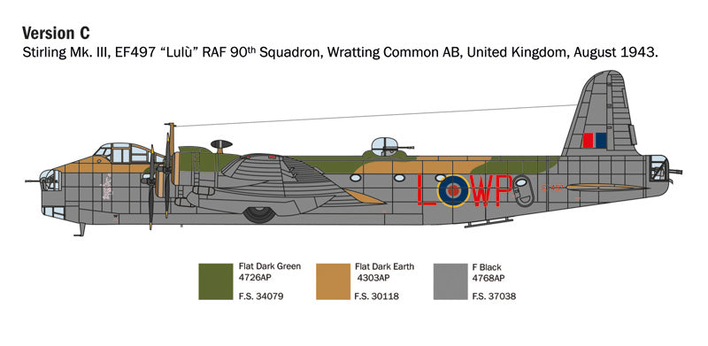 Italeri 1/72nd scale Stirling Mk. III