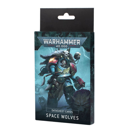 Games Workshop Warhammer 40k Space Wolves Datasheet Cards