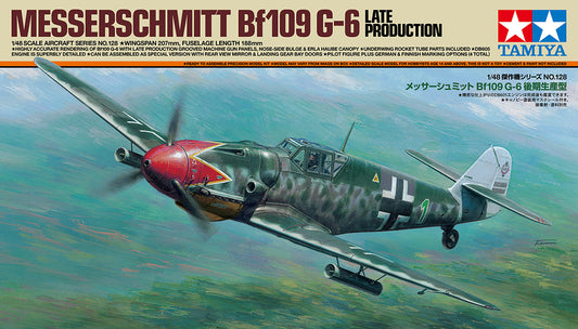 Tamiya 1/48th scale Messerschmitt Bf109 G-6 Late Model