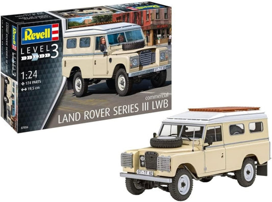 Revell 1/24th scale Land Rover Series III LWB (Commercial)