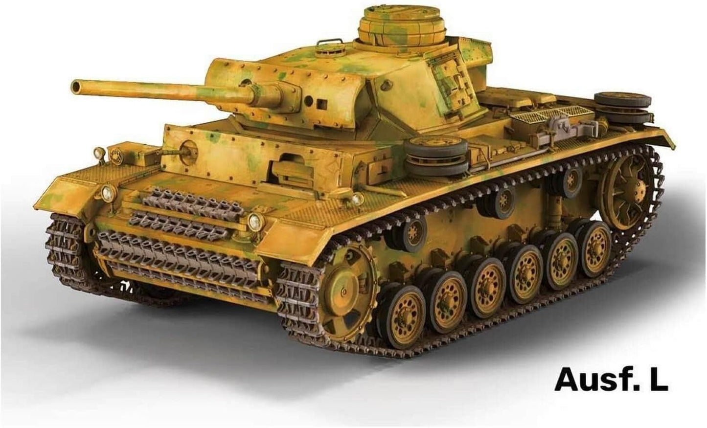 Heller 1/16th scale Pz.Kpfw.III Ausf. J,L,M (4 in 1)