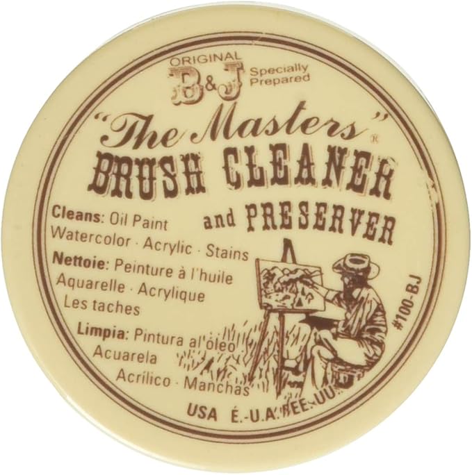 B&J "The Masters" Brush Cleaner & Preserver 1oz