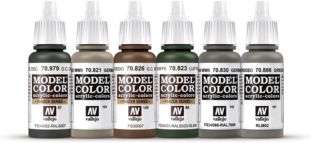 Vallejo WWII German Infantry Paint Set