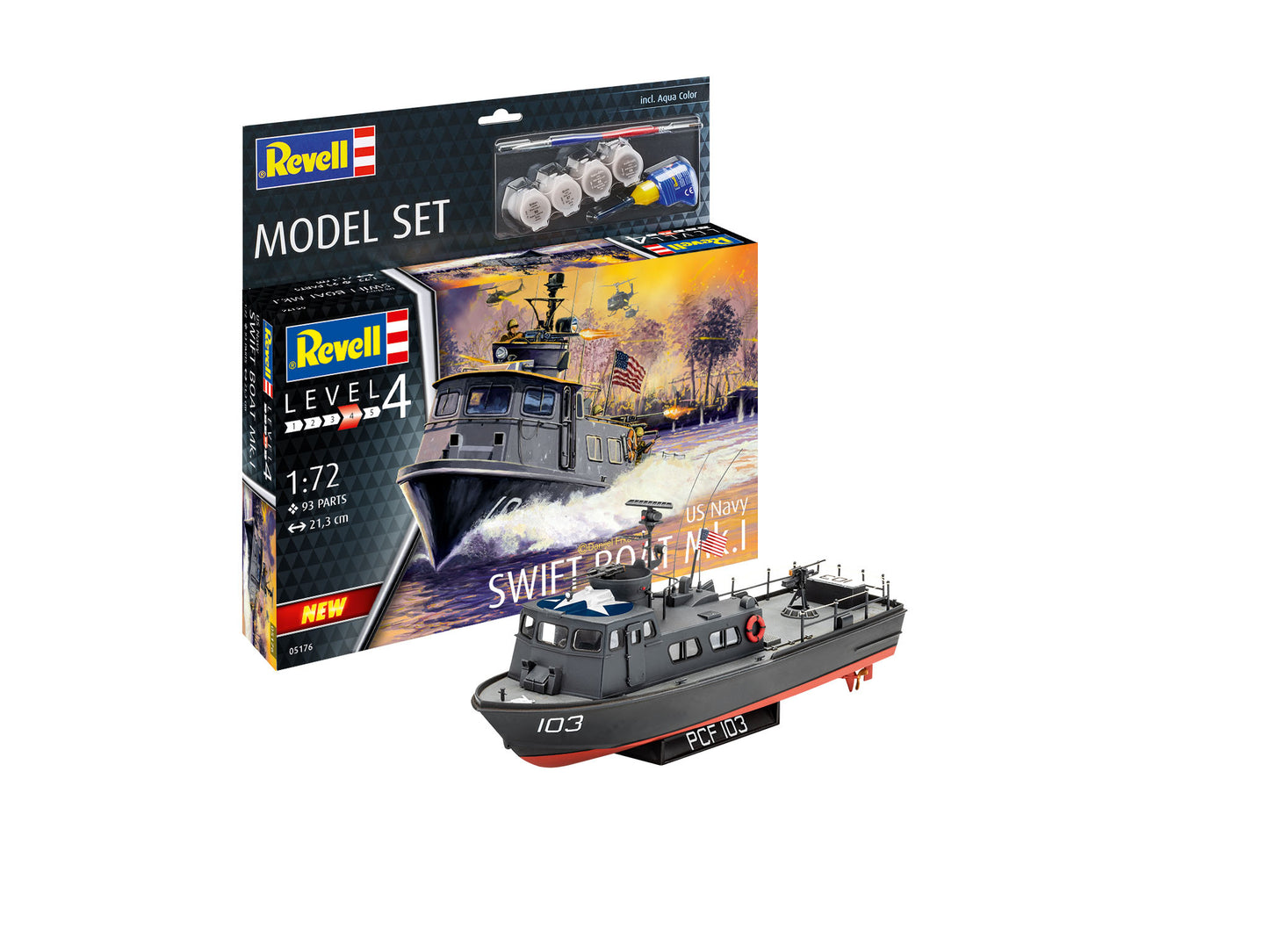 Revell 1/72nd scale Model Set US Navy Swift Boat Mk.I
