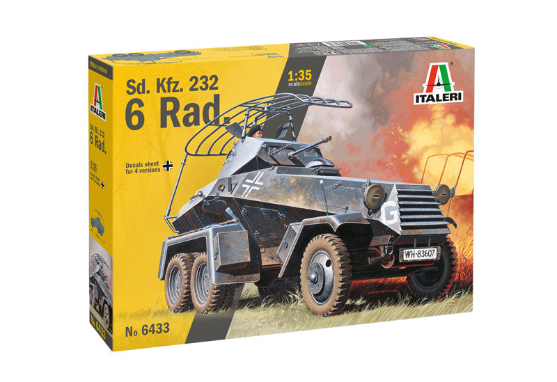 Italeri 1/35th scale Sd.Kfz.232 6 Rad