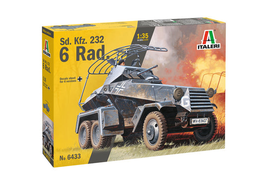 Italeri 1/35th scale Sd.Kfz.232 6 Rad