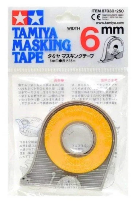 Tamiya Masking Tape with dispenser, 6mm