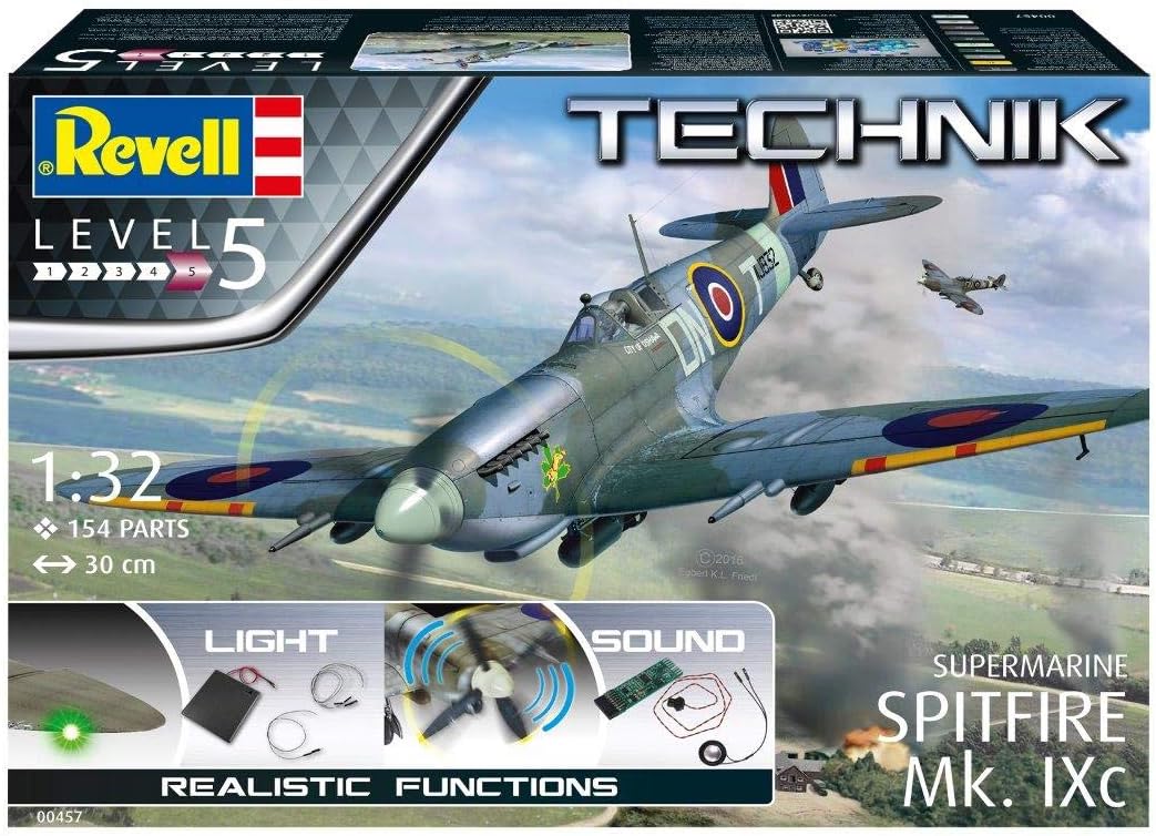 Revell 1/32nd scale Technik Edition Supermarine Spitfire Mk.IXc