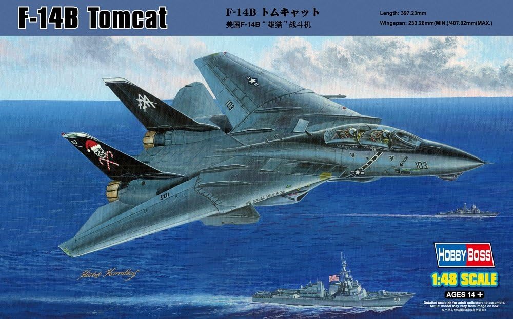 HobbyBoss 1/48th scale F-14B Tomcat