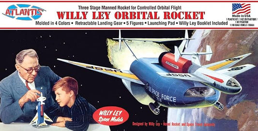 Atlantis 1/193th scale Willey Ley Orbital Rocket