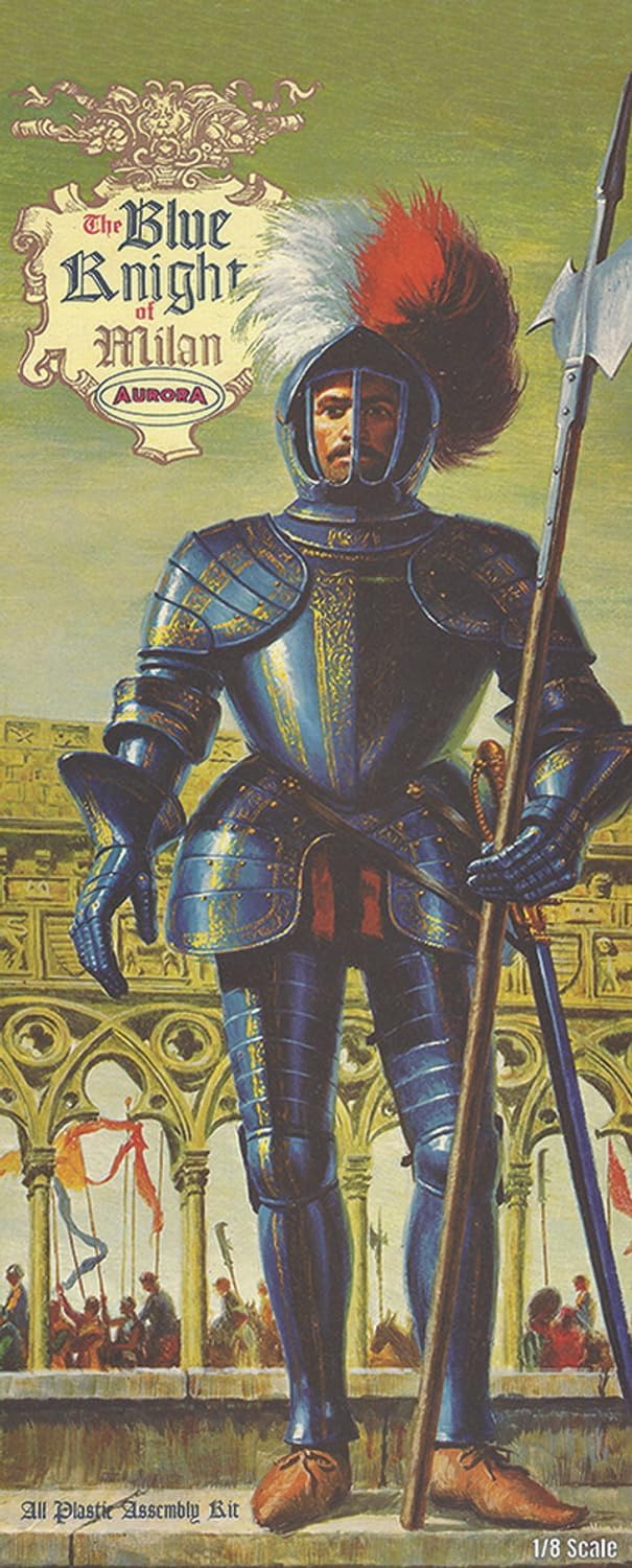 Aurora 1/8th scale Blue Knight of Milan