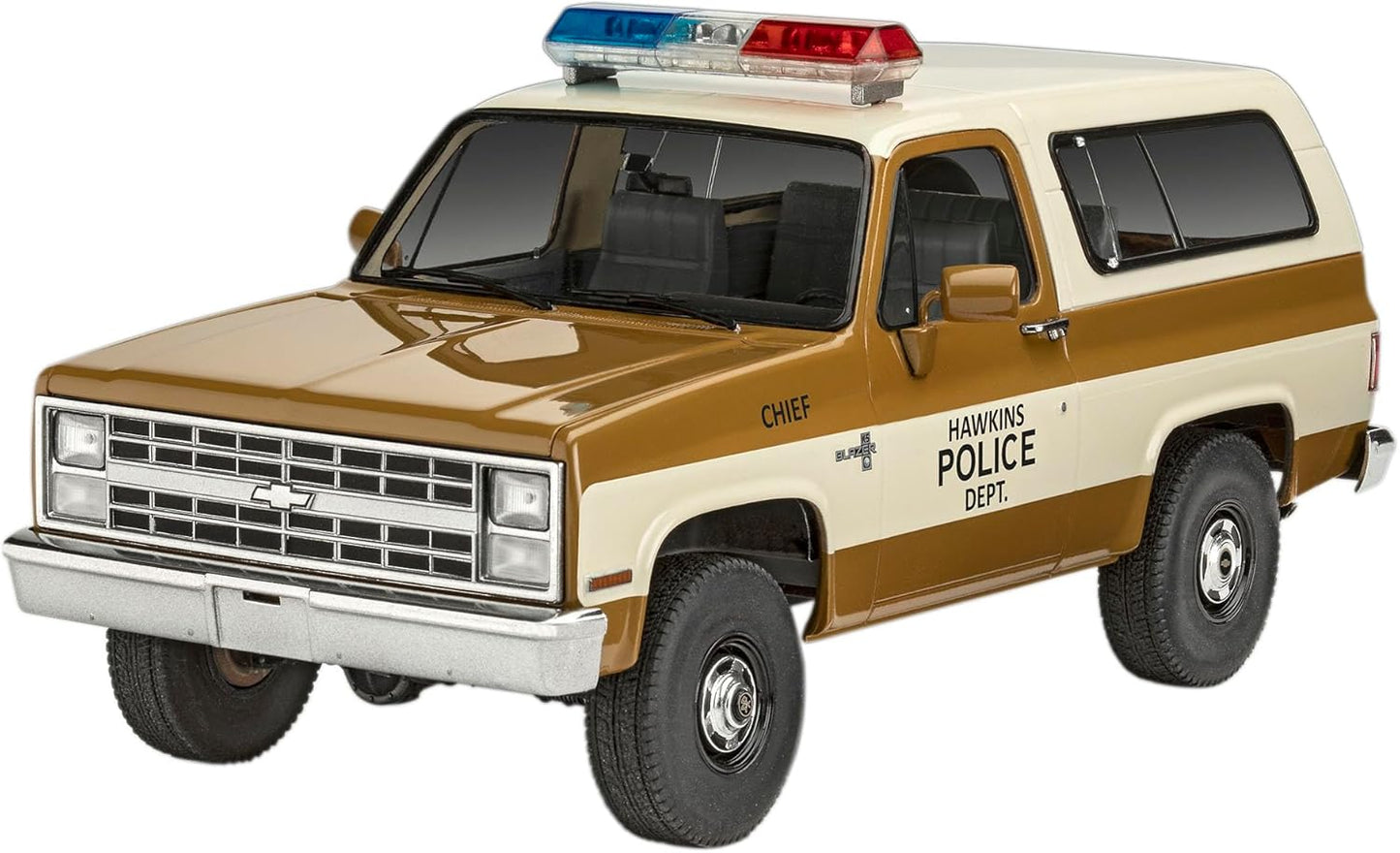 Revell 1/25th scale 1985 Jim Hopper's Chevrolet K5 Blazer: Stranger Things