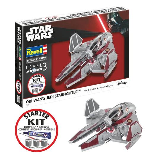 Revell 1/58th scale Star Wars Obi-Wan's Jedi Starfighter Starter Set