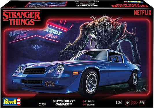 Revell 1/25th scale Billy's Chevrolet Z/28 Camaro: Stranger Things