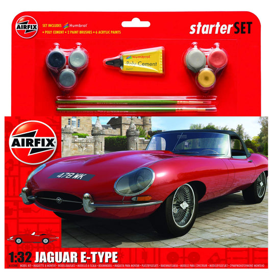 Airfix 1/32nd scale Starter Set - Jaguar E-Type
