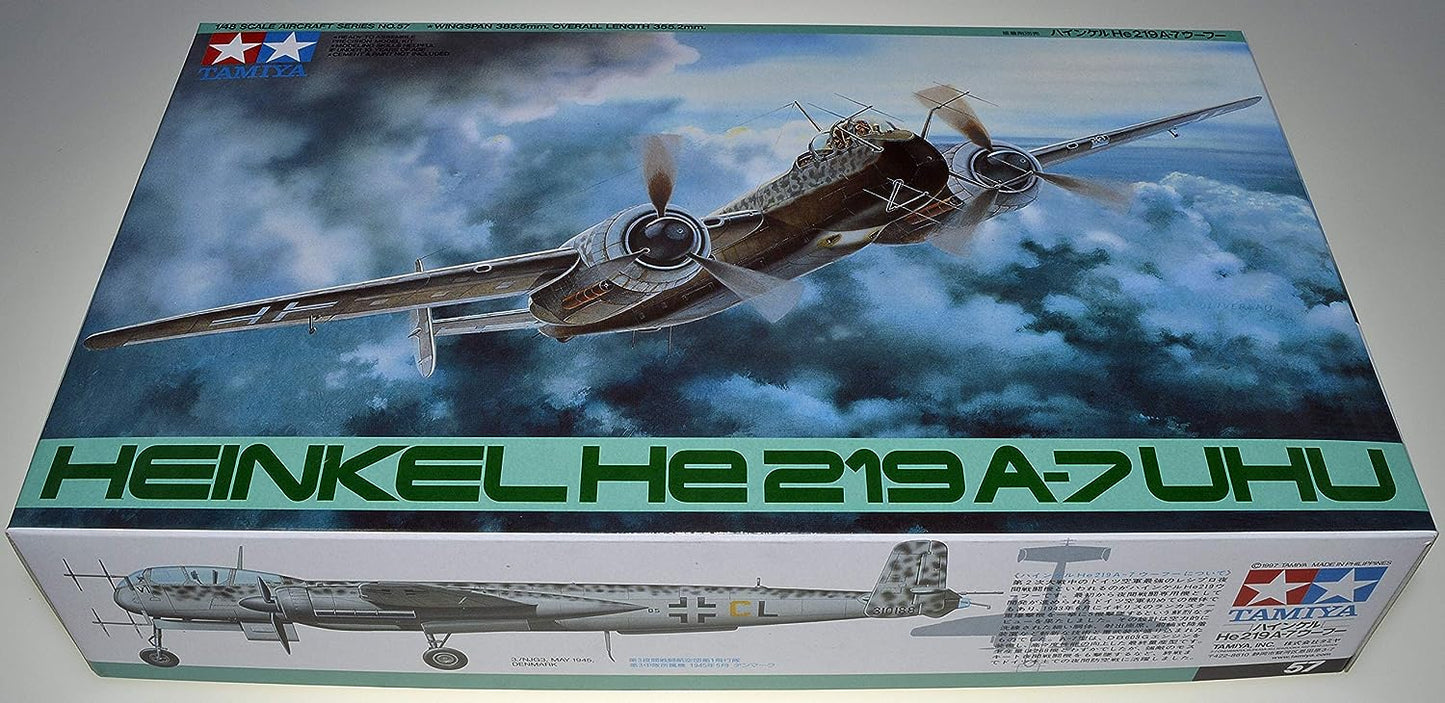 Tamiya 1/48th scale Heinkel He219 Uhu