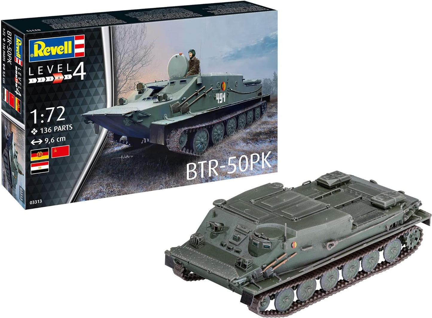 Revell 1/72nd scale BTR-50PK (with Photoetch)