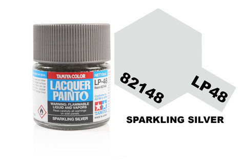 Tamiya LP-48 Sparkling Silver