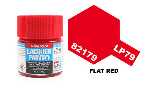 Tamiya LP-79 Flat Red