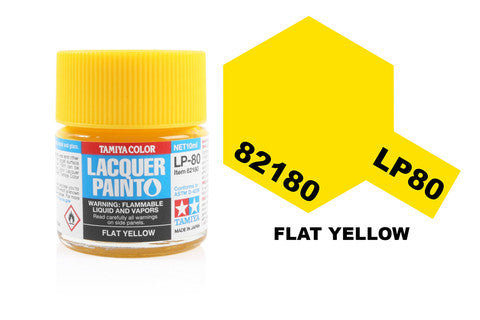 Tamiya LP-80 Flat Yellow