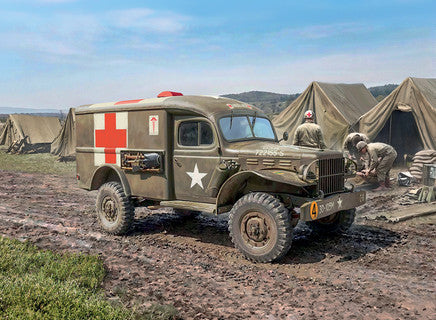 Italeri 1/35 scale Dodge WV-54 Ambulance