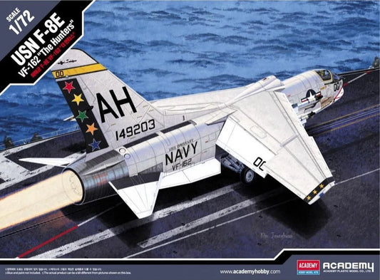 Academy 1/72nd scale USN F-8E VF-162 "The Hunters"