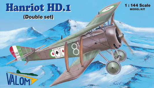 Valom 1/144th Scale Hanriot HD.1 Dual Combo