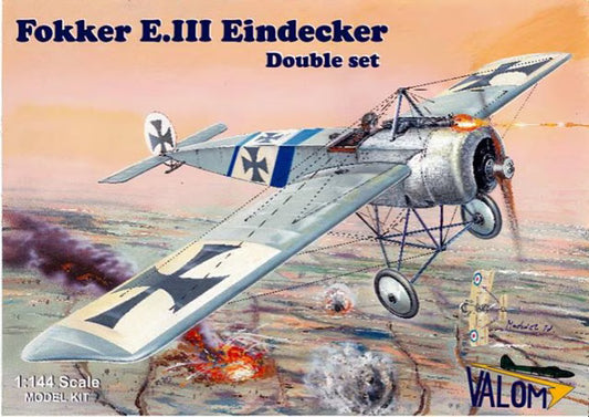 Valom 1/144th Scale Fokker E.III Eindecker Dual Combo