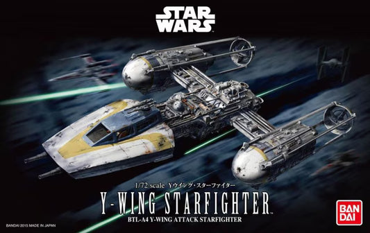 Bandai 1/72nd scale Star Wars BTL-A4 Y-Wing Starfighter