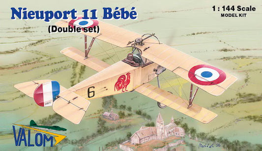 Valom 1/144th Scale Nieuport 11 Bebe Dual Combo