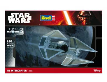 Revell 1/90th scale Star Wars TIE Interceptor