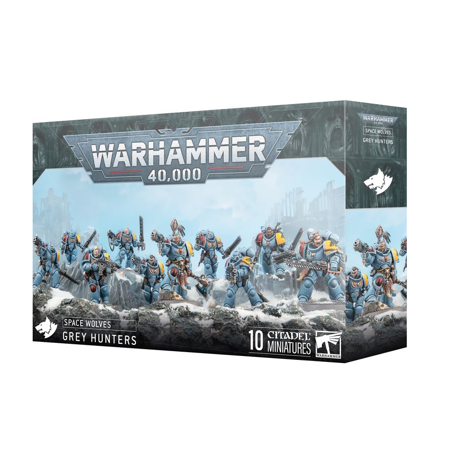 Games Workshop Warhammer 40k Space Wolves Grey Hunters