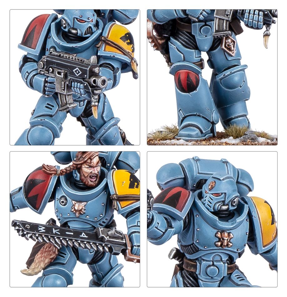 Games Workshop Warhammer 40k Space Wolves Grey Hunters