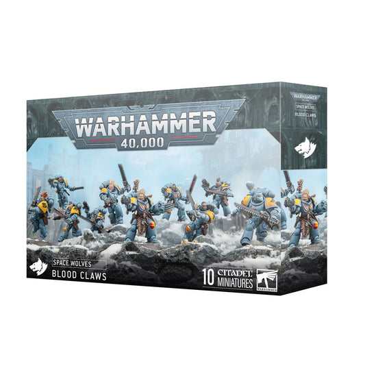 Games Workshop Warhammer 40k Space Wolves Blood Claws