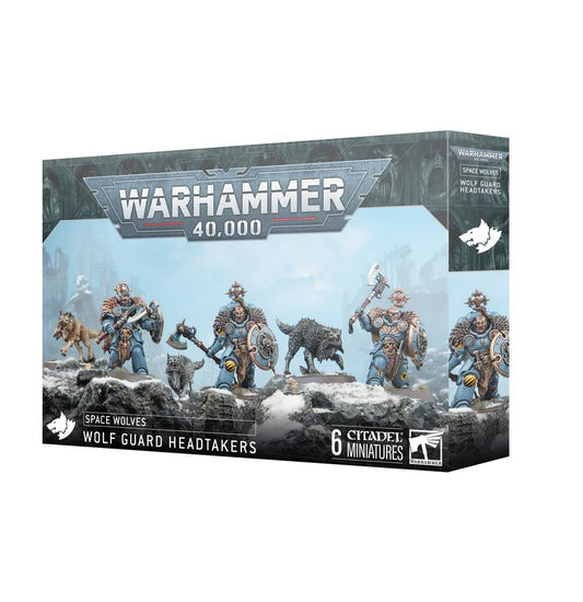 Games Workshop Warhammer 40k Space Wolves Wolf Guard Headtakers