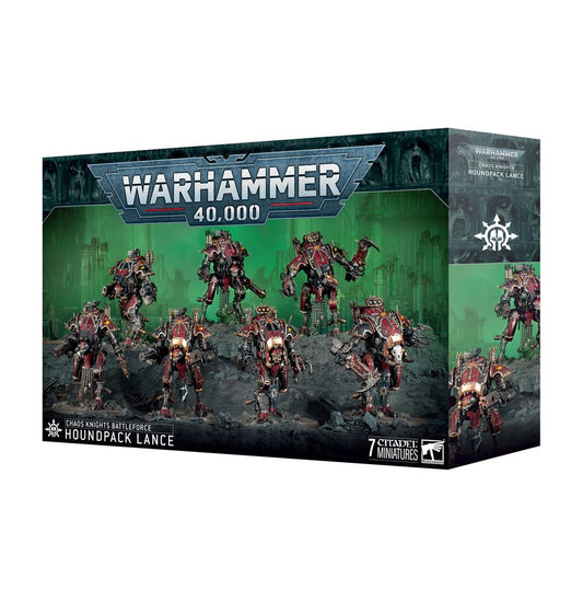 Games Workshop Warhammer 40k Chaos Knights Houndpack Lance