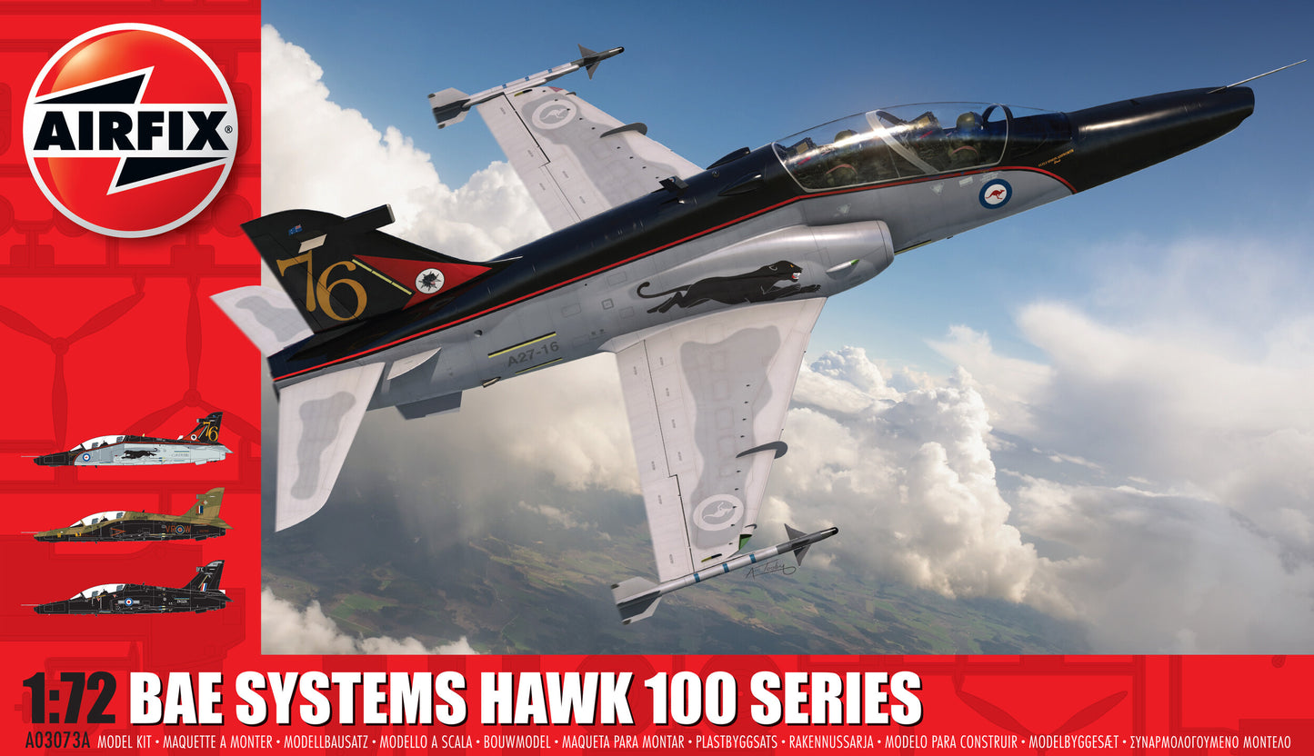 Airfix 1/72nd Scale BAe Hawk 100 Series