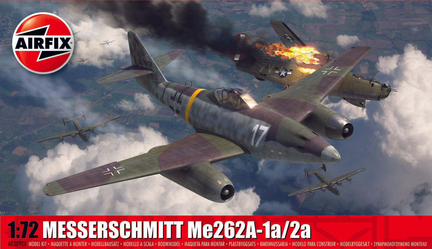 Airfix 1/72nd Scale Messerschmitt Me262A-1a/2a