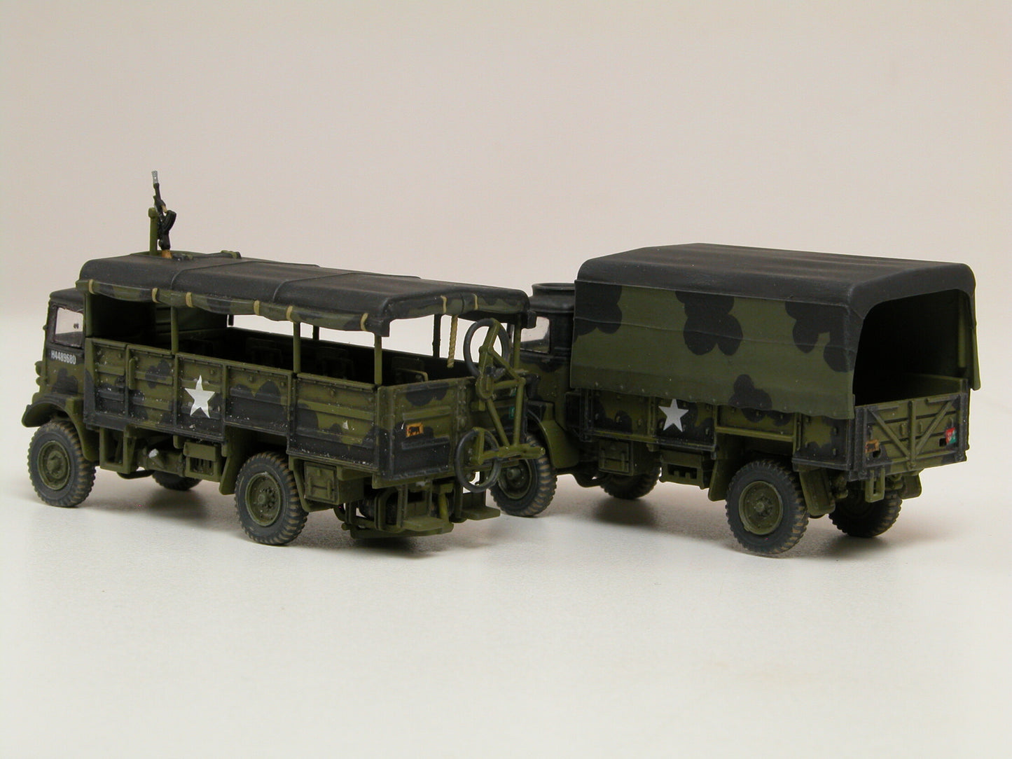 Airfix 1/76th Scale Bedford QLD/QLT Trucks
