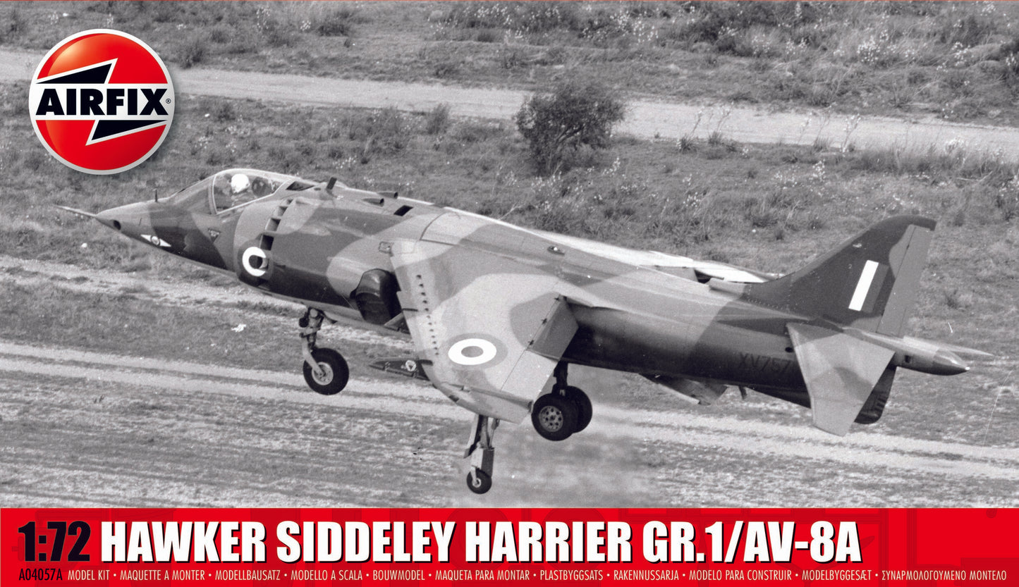 Airfix 1/72nd scale Hawker Siddeley Harrier GR.1/AV-8A