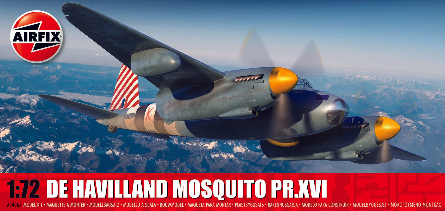 Airfix 1/72nd scale De Havilland Mosquito PR.XVI