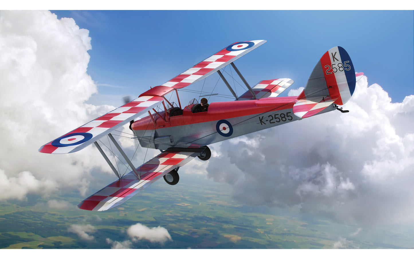 Airfix 1/48th scale de Havilland D.H.82a Tiger Moth