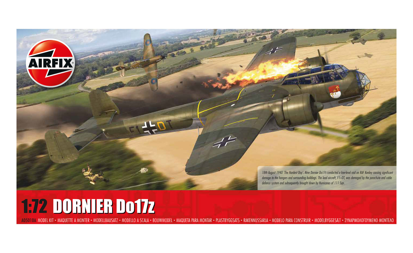 Airfix 1/72nd scale Dornier Do.17z