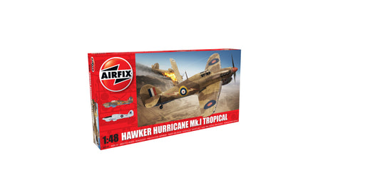 Airfix 1/48th scale Hawker Hurricane Mk.I Tropical