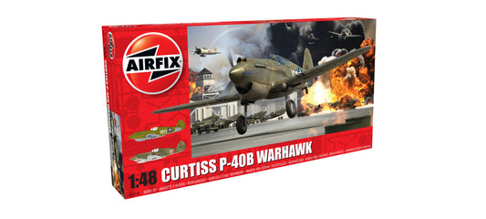 Airfix 1/48th scale Curtiss P-40B Warhawk