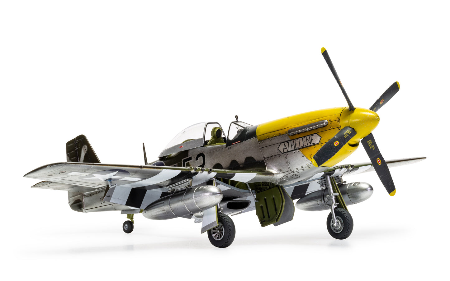 Airfix 1/48th scale North American P51-D Mustang (Filletless Tails)