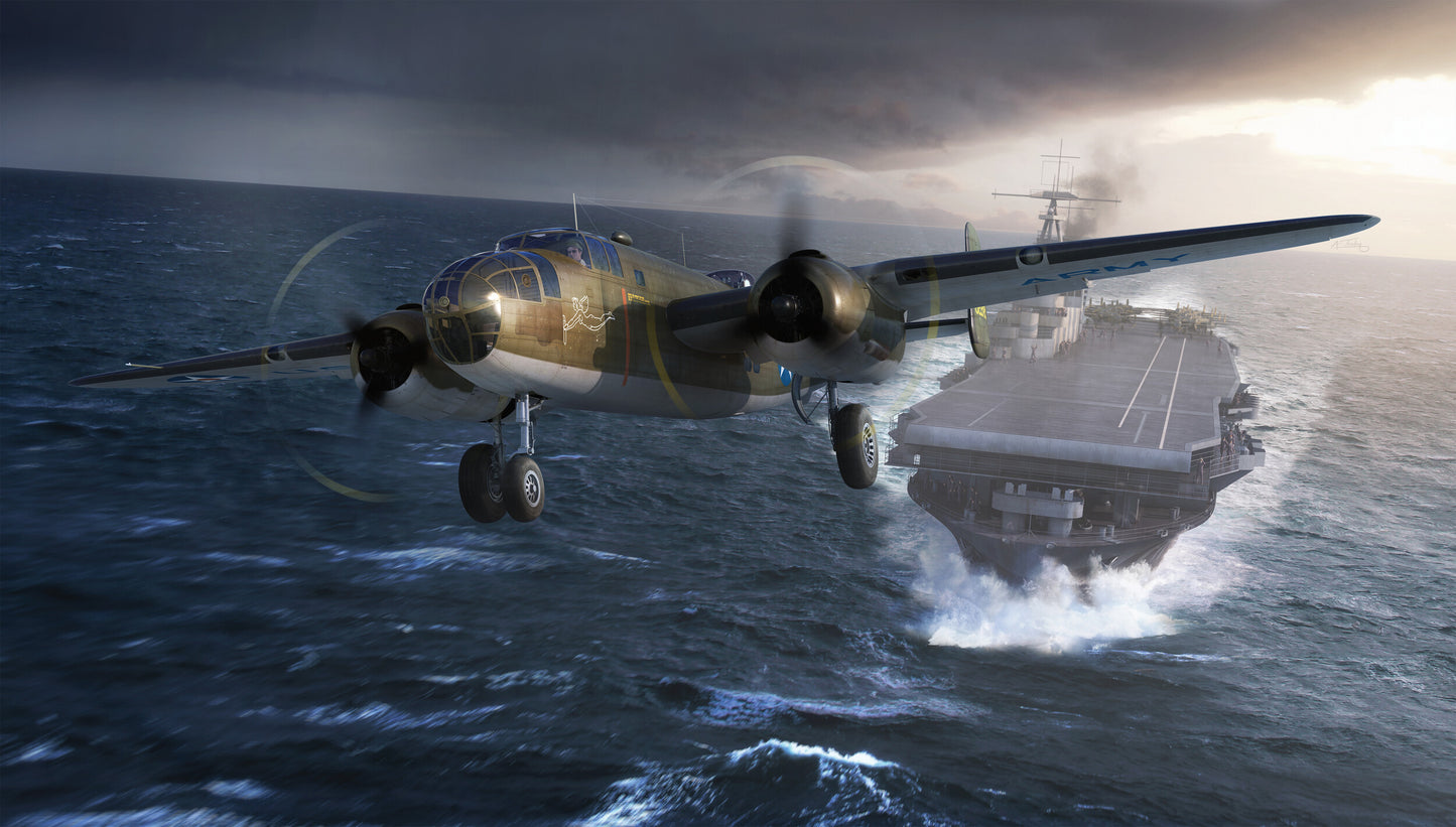 Airfix 1/72nd scale North American B25B Mitchell
