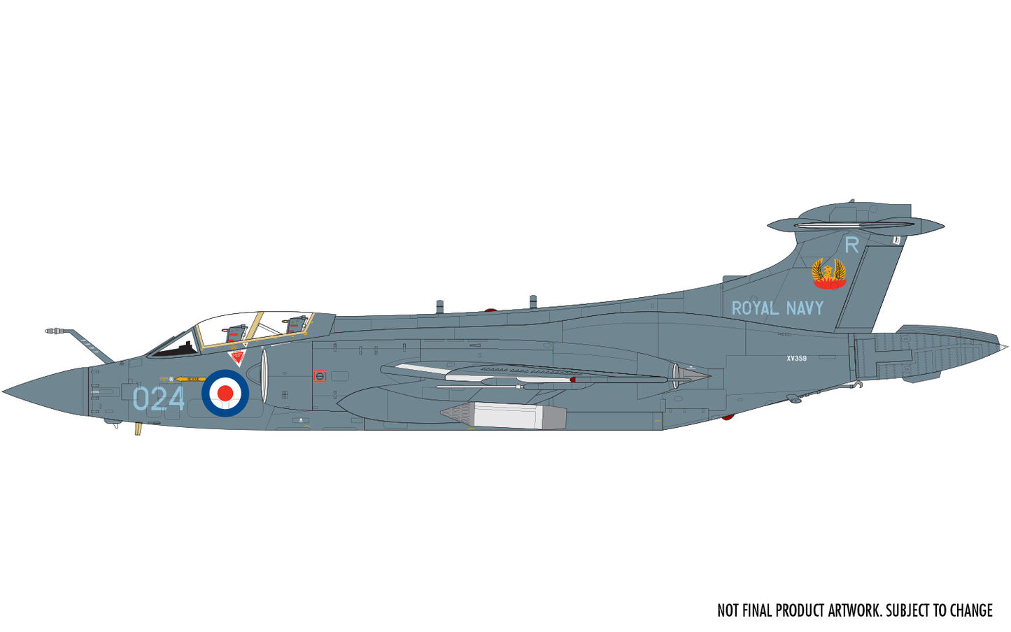 Airfix 1/72nd scale Blackburn Buccaneer S.2 RN
