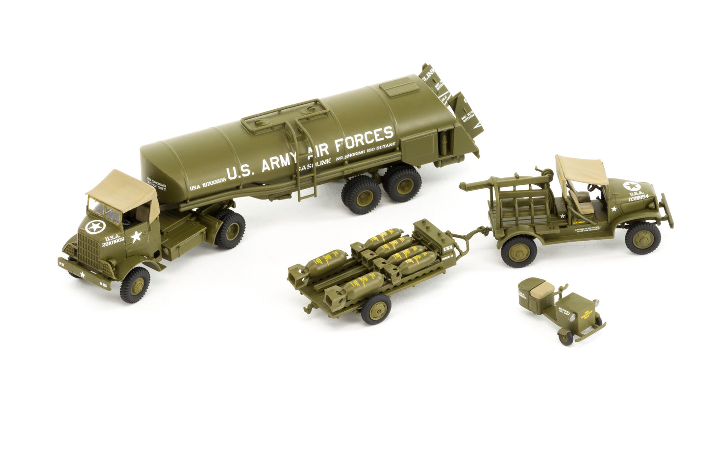 Airfix 1/72nd scale WWII USAAF 8th Bomber Resupply Set